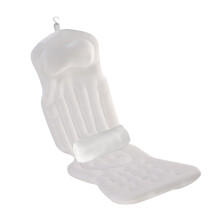 Bath Pillow Cushion Full Body 192 Suction Cups 4D Air Mesh All Bathtubs Compatible Laundry Bag Included