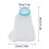 Couverture Réutilisable pour Jambe d'Enfant - Conception Élastique Douce et Imperméable 2