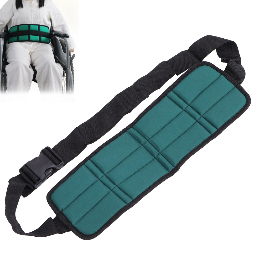 Green Adjustable Wheelchair Seatbelt Safety Restraint For Elderly Chair