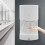 WallMounted Air Wiper 1000W, Automatic Hand Dryer, Touchless Sensor, Drip Tray, Silver Finish, Restroom 2