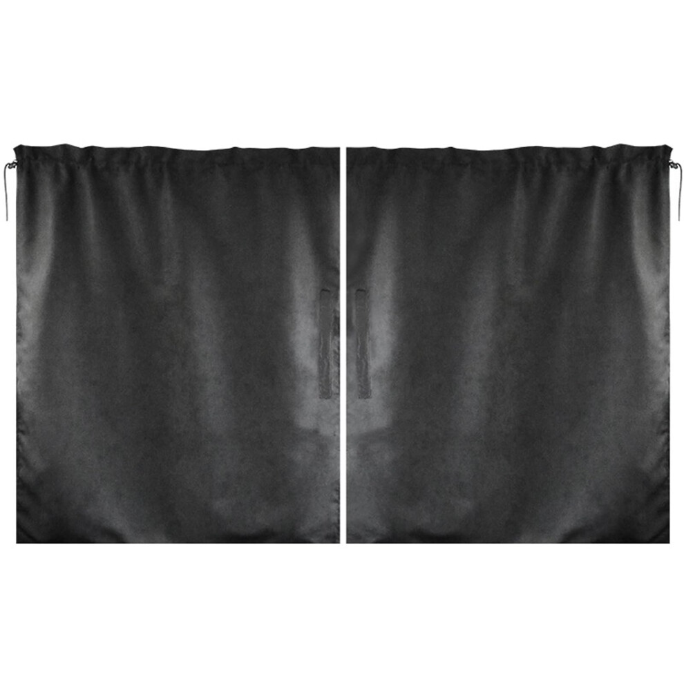 Car Privacy Curtain With Heat Insulation Blackout Divider, Removable Washable For Suv Truck 9094768656457