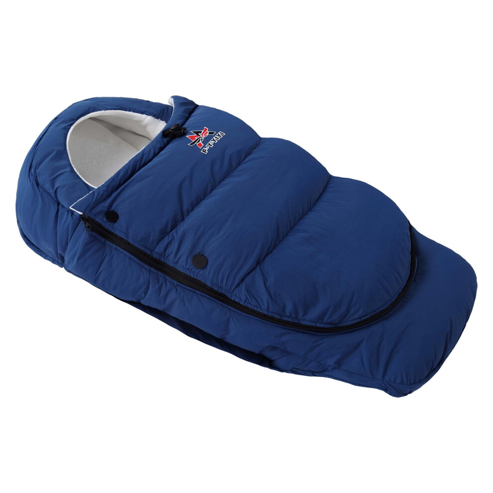 Pushchair And Pram Footmuffs Thickened Baby Bunting Footmuff With Drawstring Hood Winter Thermo Cosy Toes For Outdoor Use