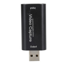 HDMI Video Capture Adapter, Audio Video Capture Card USB 2.0 High Definition Streaming for PS4 Xbox Nintendo Switch, Real Time Preview Screen Sharing