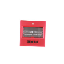 Glass Break Alarm Button Red, PVC, Fireproof, Safety & Escape Door