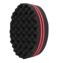 Burete magic pentru frizerie, pentru îngrijirea părului Afro Curl, instrument de blocare a dreadurilor, cu design față-verso, perie de onduleuri