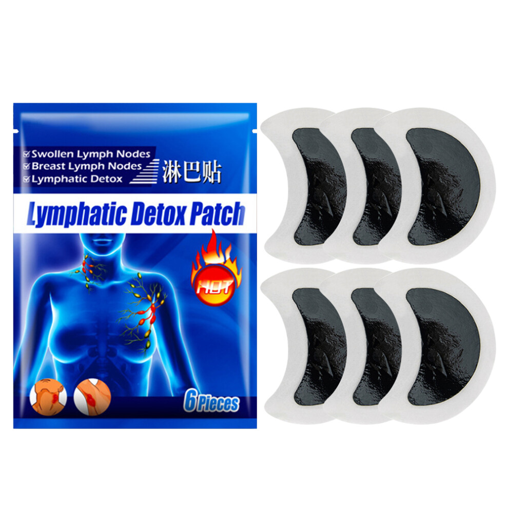 Lymphatic Patches Organic Ginger Root Extract Reduce Swelling Gentle Non Irritating Herbal Lymph Care Patch Easy to Use Lymphatic Drainage Patch For