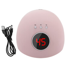 Eye Protection UV LED Nail Lamp Fast Curing Auto Sensor LCD Display Dual Light Source Professional Nail Dryer Heat Dissipation Salon Quality for Gel