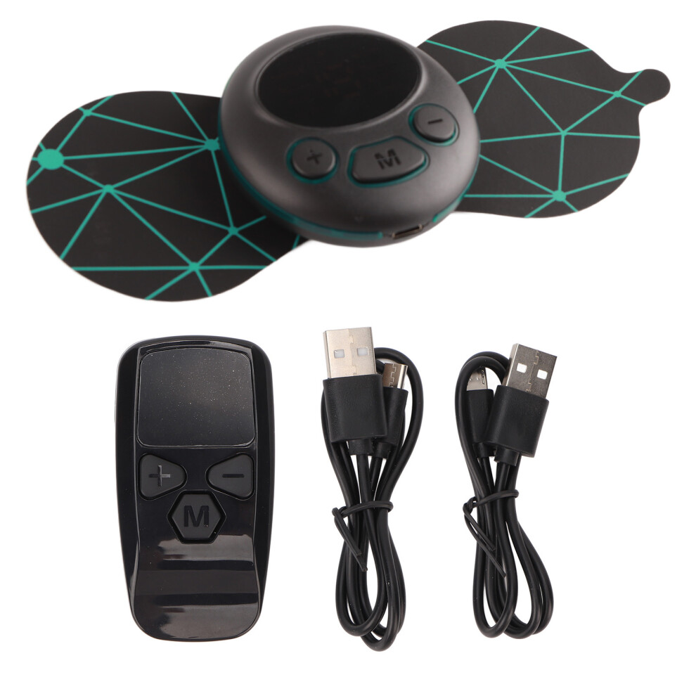 Wireless Fitness Apparatus, Muscle Massager for Full Body Relaxation and Pain Relief, 8 Massage Modes and 19 Strength Levels for Personalized Therapy