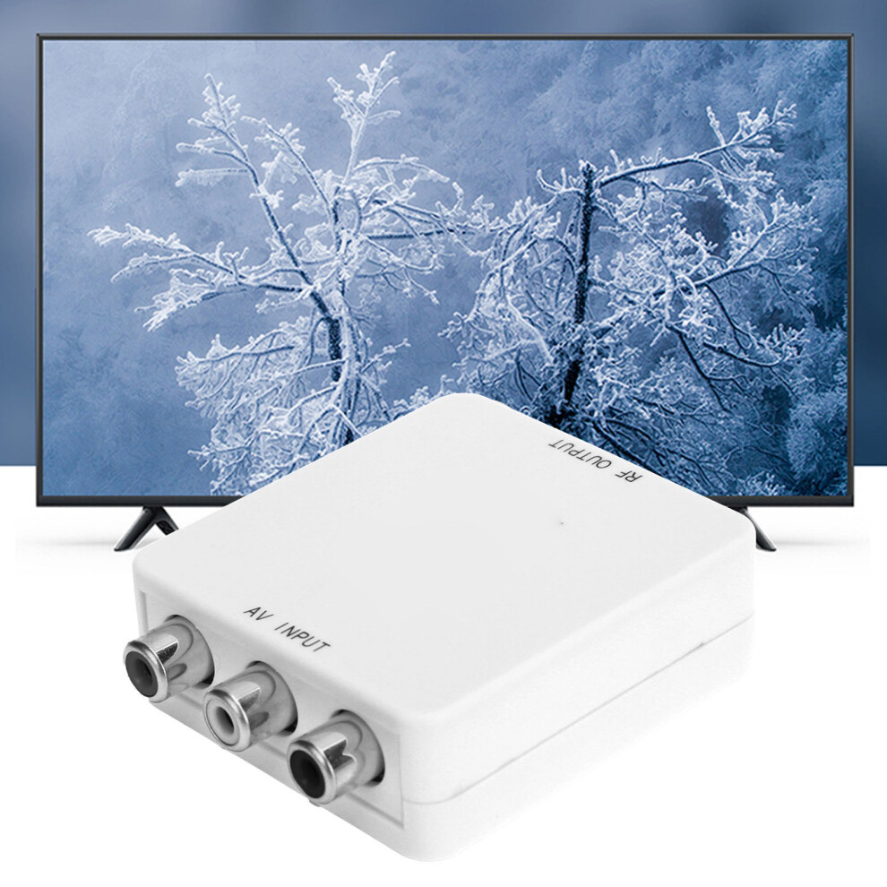 High-Definition Av To Rf Converter For Rf67.25mhz & 61.25Mhz 8451378038843