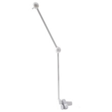 Cloud Shaped Crib Mobile Arm Kit Natural Wood Material with Elegant and Modern Design for Nursery Aesthetic, Movable Mobile Hanger for Bassinets and