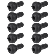 Rubber Tire Valve Stem for Tubeless Tires, Tubeless Tire Valve Stem Sturdy Replacement Tyre Valves with Metal Core, Durable Rubber Valve Stems for