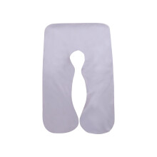Pregnancy Pillow Cover for U Shaped Support, U Shaped Pillow Cover with Removable Cotton Cover and Ergonomic Design, Maternity Pillow Case Soft and