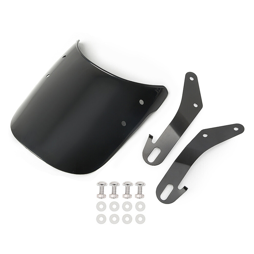 Wind Deflector For Motorcycle 5-7 Inch Headlights, Universal Modified Windscreen With Retro Design And Exquisite Workmanship, High Quality Windscreen 9448196811184