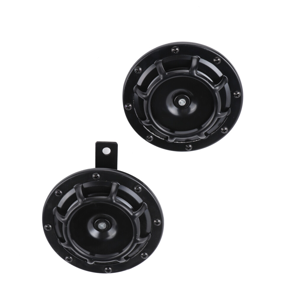 120Mm 115Db Snail Horn For Car Motorcycle Scooter Trucks 12V Black 9451378039016