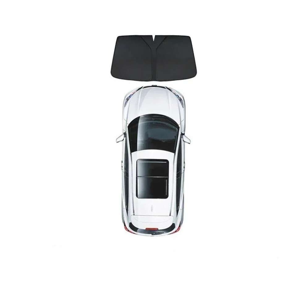 Front Windshield Sunshade With Uv Protection To Keep Car Cooler For Tesla Model 3 Highland 2024 9199774398787
