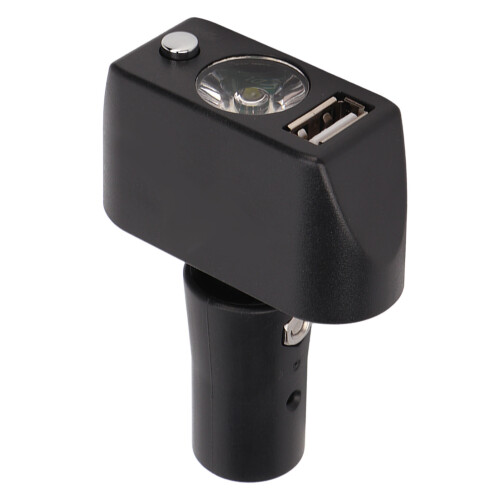 Éclairage LED pour fauteuil roulant électrique, conçu pour durer, avec éclairage à angle complet et faisceau réglable, utilisation facile pour 2