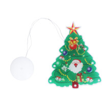 Lumini decorative cu ventuză de Crăciun, construcție durabilă cu material ABS+PVC de înaltă calitate, potrivite pentru nunți de Crăciun și