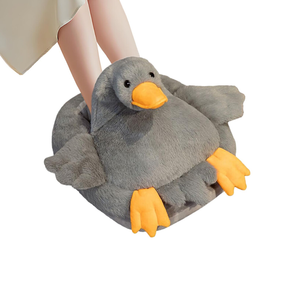 Gray Foot Warmer Electric Heating Pad For Feet With Swan Design Temperature Adjustable Quick Heat