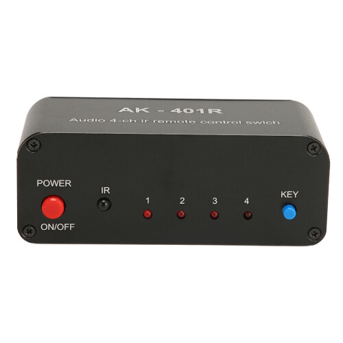 Versatile 4 Way RCA Composite Switcher with Wireless Remote 2