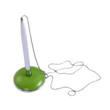 Reception Guest Pen With Chain Elegant Green Ballpoint Autograph Pen For Wedding Banquet And Graduation Table