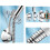 Suction Cup Shower Holder 2Pack, Adjustable Handheld Shower Head Bracket, Punch, MultiAngle Rotation, Removable, White 4