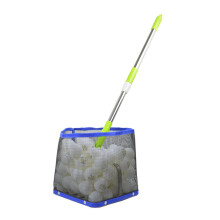Ball Picker Collector Net Storage Bag Container Blue for Storage Balls
