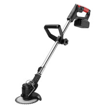 Cordless Grass Trimmer with Battery and Charger, 2 in 1 Electric Weed Wacker for Lawn and Garden
