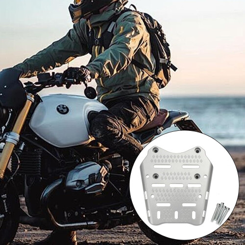 Enhanced Motorcycle Tail Rack Cargo Carriers Aluminum Rear Bracket Mount  Box Base Quick Fixing For PCX16 Compatibility 1