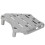 Enhanced Motorcycle Tail Rack Cargo Carriers Aluminum Rear Bracket Mount  Box Base Quick Fixing For PCX16 Compatibility 1