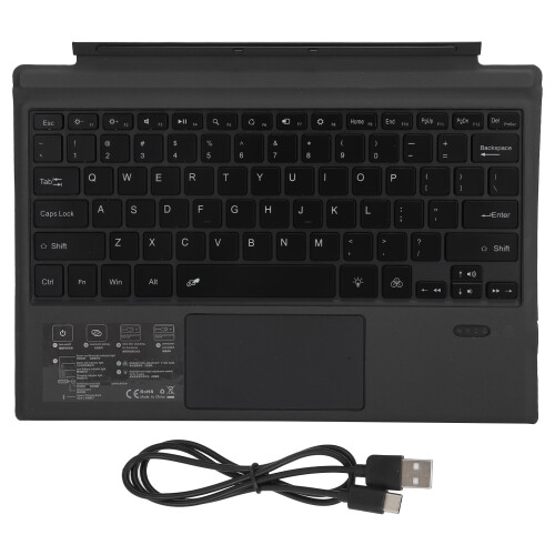 Wireless Bluetooth Keyboard 1089-D, 7-Color LED, 550mAh Battery 1