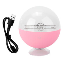 Motion Sensor Night Light, Sunrise Alarm Clock with Light Therapy, Portable Touch Switch Dimmable Mushroom Design Desk Lamp for Bedroom, Office (Pink)