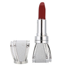 Feuchtigkeitsspendender Lippenstift mit pflanzlichen Feuchtigkeitsspendern, glitzernder Metallic-Lippenstift für einen glamourösen, langanhaltenden
