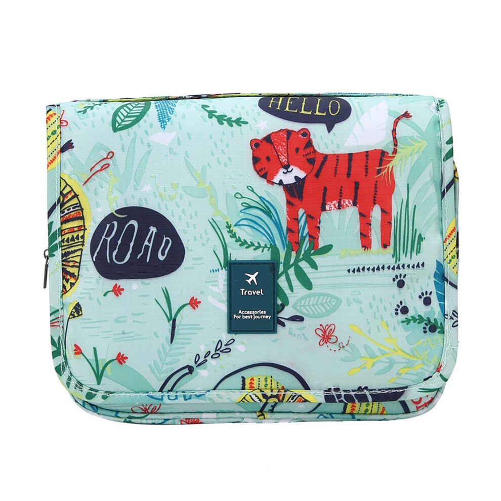 Hanging Toiletry Bag with Multiple Compartments Compact Lightweight Travel Organizer Featuring Sturdy Hook and Waterproof Design for Effortless