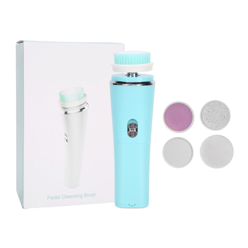 Face Massaging Facial Cleansing Brush Rechargeable Electric Face Scrubber for Deep Cleansing Exfoliating Remove Blackhead Water Resistant with