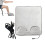Electric Foot Warmer USB Heating Pad With Auto Shutoff Adjustable Temp For Office/Home Grey/Black 1