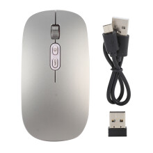 Wireless Optical Mouse, Auto Energy-Saving Sleep Mode Ergonomic Design for Desktop Laptop MacBook iPad (Bluetooth Connection, Noise Free)