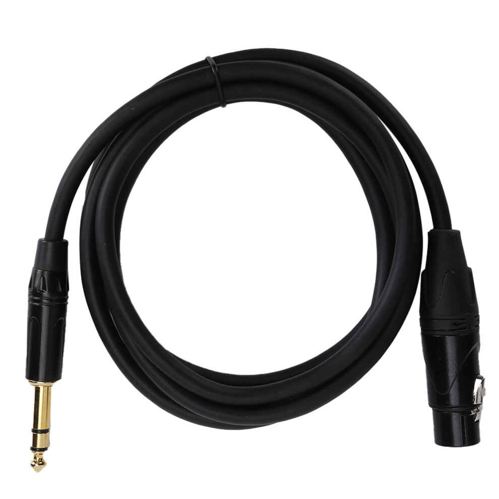 Jorindo Xlr Female To 1/4In 6.35Mm Balanced Signal Interconnect Cable 1M 6911378047327