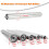 Stainless Steel Conveyor Roller HeavyDuty Rustproof Replacement for Woodworking, Custom Sizes 3