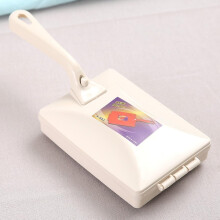 Carpet Brush Handheld Sweeper with Dual Brush Cleaning and Crumb Collector for Floor and Table
