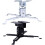 Metal Projector Ceiling Mount 12cm Adjustable Height Low Profile White For Professional Installation 2