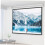 Adjustable Projector Screen Wall Mount Bracket White Steel Ceiling Compatible With Projector Screens Finger Tight Wing 5