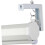 Adjustable Projector Screen Wall Mount Bracket White Steel Ceiling Compatible With Projector Screens Finger Tight Wing 3