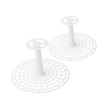 2Pcs Reusable Plastic Fermenting Press Plate For Pickle Jars, Large And Small Sizes, Maintains Freshness, Blocks Air