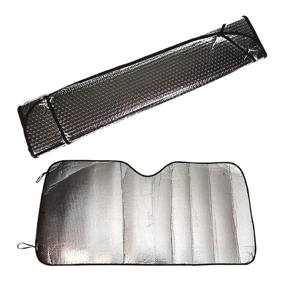 Car Sunshade Retractable Front Window Uv Protection Windshield Sun Protector Visor Cover 140X70cm 9199774403023