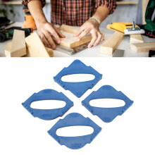 4 Stück ABS Radius-Gleitprofi Router-Schablonen R5 R10 R15 R20 R25 R30 R35 R40