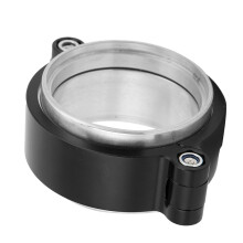 Heavy Duty Aluminum Turbo Clamp 800PSI Black for 2.5in Intercooler Pipelines