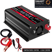 4000W Peak Power Modified Sine Inverter 300W 12V to 220V Black