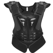 Motorcycle Gear for Kids 812, AntiFall 3D Riding Gear, Reflective Body Armour Vest, Adjustable Chest Protector