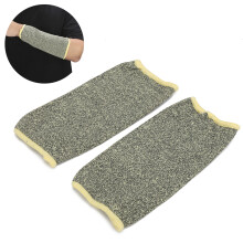 Pair Cut Resistant Sleeves Level 5 for Metal & Glass Manufacturing, Size L