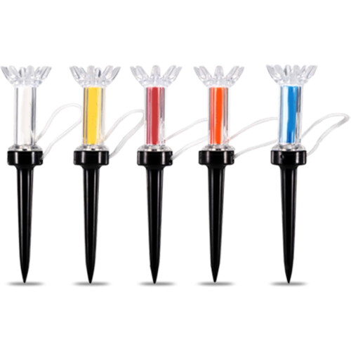 Golf Tees 5 Pack Unbreakable 90mm Base Driver Training Accessory Holder Set 2